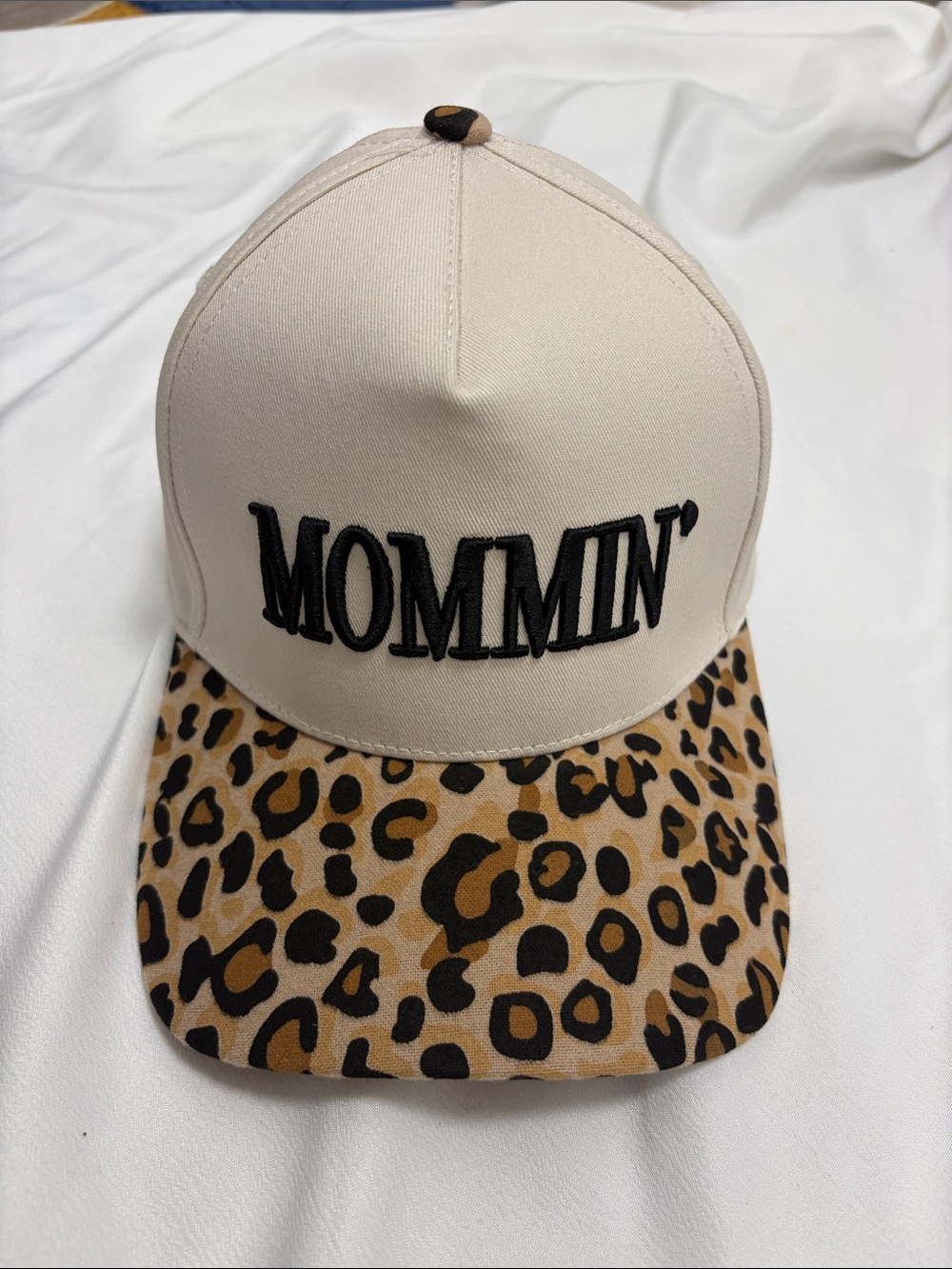 Mommin' Embroidered  Trucker Hat Cotton- New